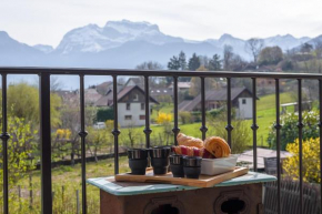 ST JORIOZ- Le Nid O Grives, maison familiale entre lac et montagnes- Home cinema- LLA Selections by Location lac Annecy